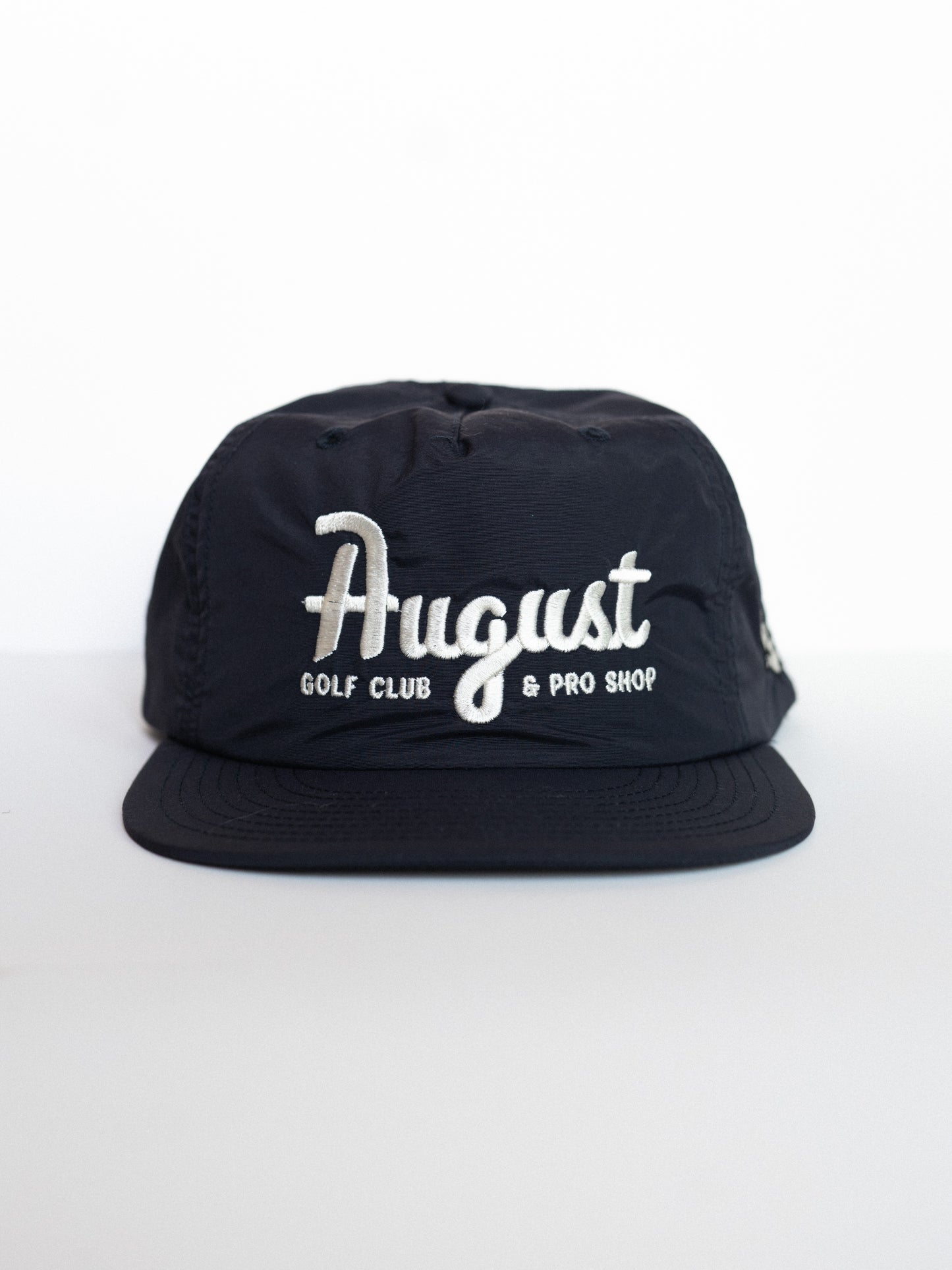 Nylon Shop Cap - Navy