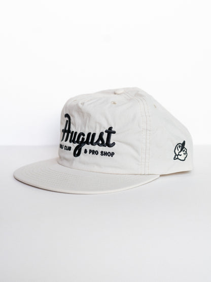 Nylon Shop Cap - Bone